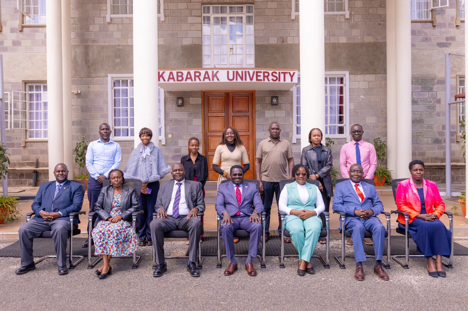 KNQA team and Kabarak University engagement