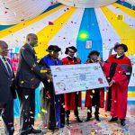 KNQA Presents Registration Certificate to KEWI at 37th Graduation Ceremony