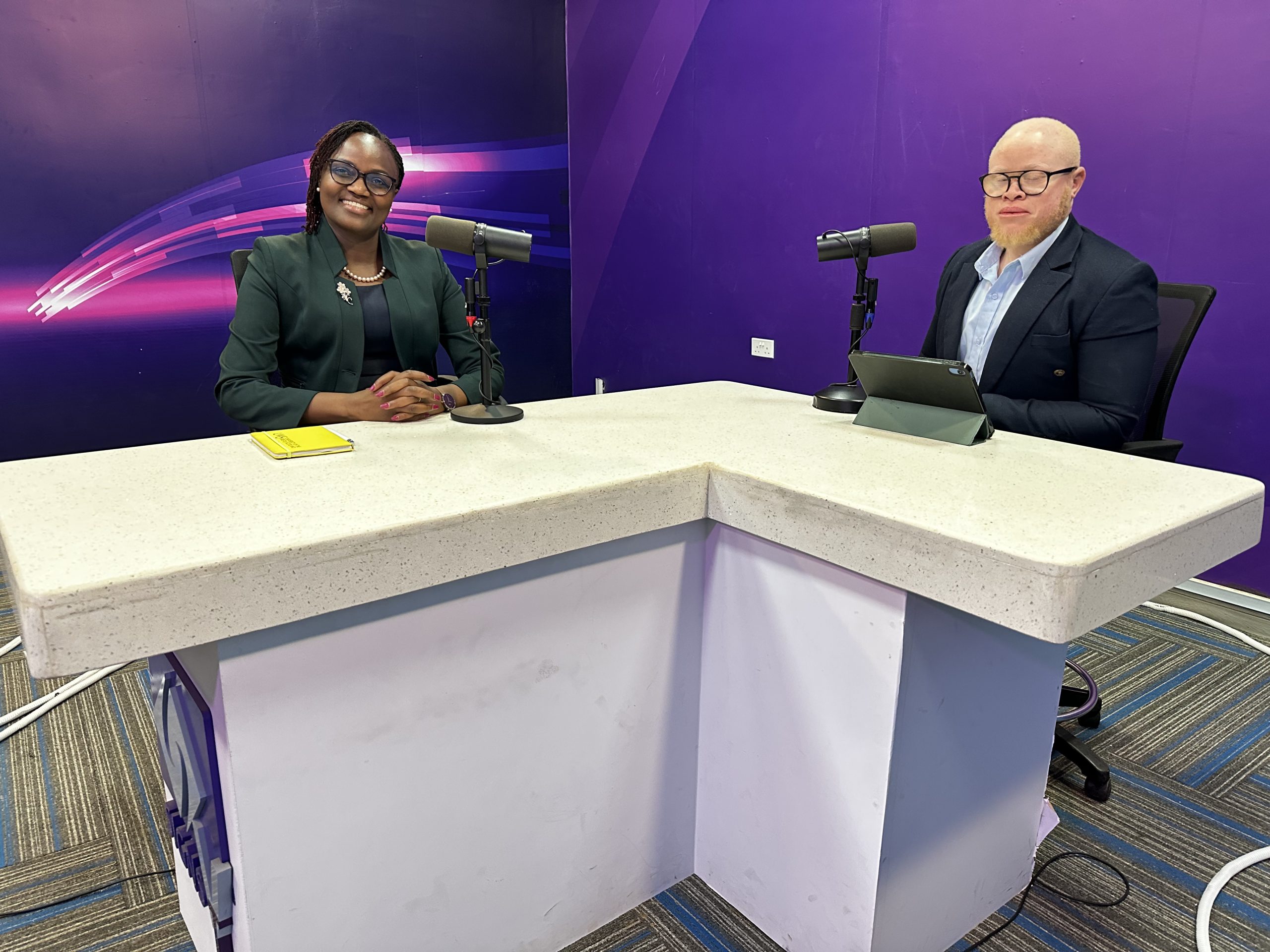 KNQA CEO Dr. Alice Kande during an interview with Signs TV