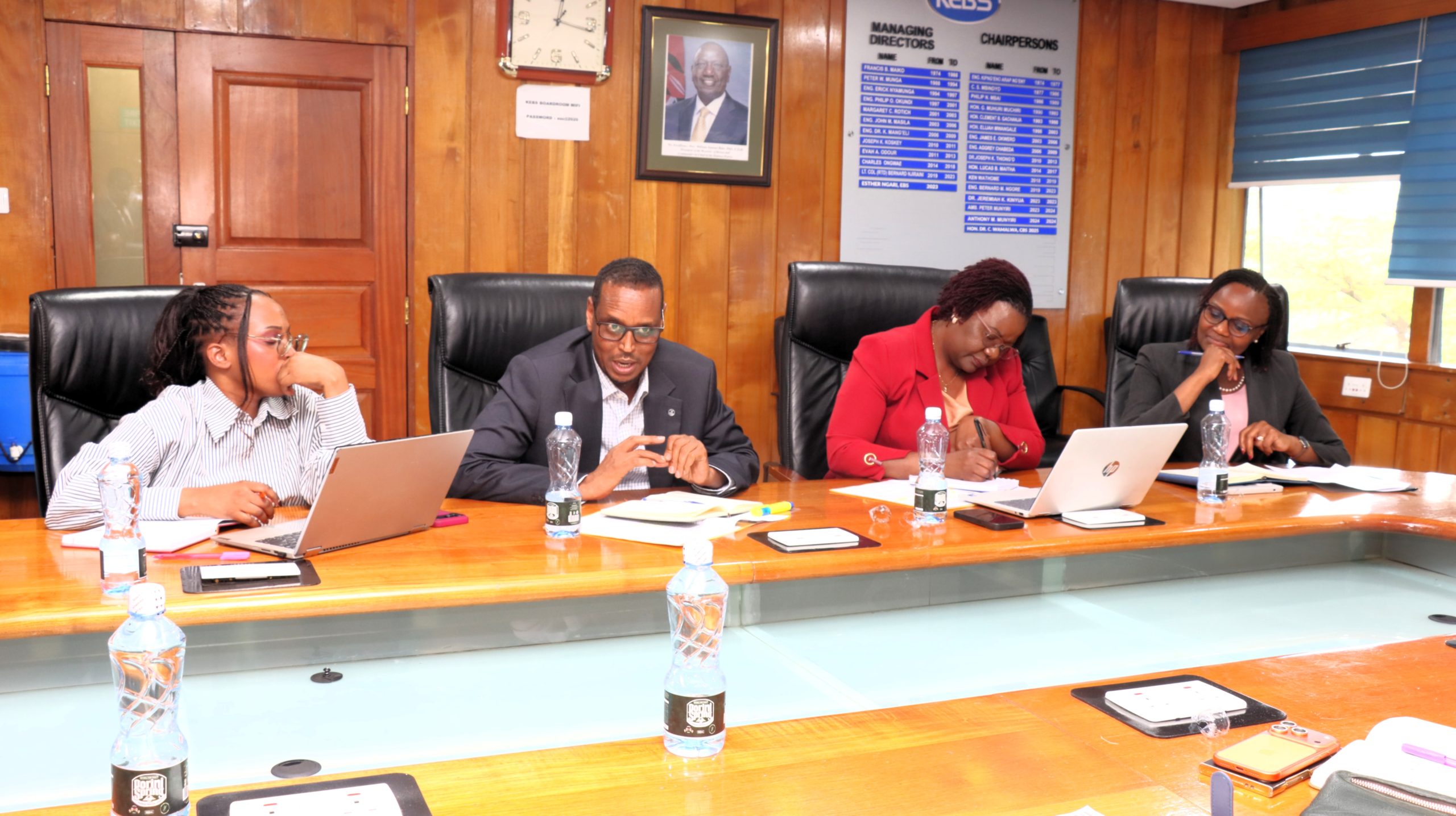 KNQA and KEBS institutional engagement