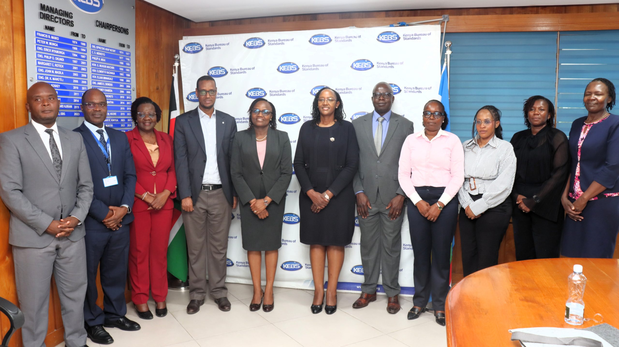 KNQA and KEBS institutional engagement